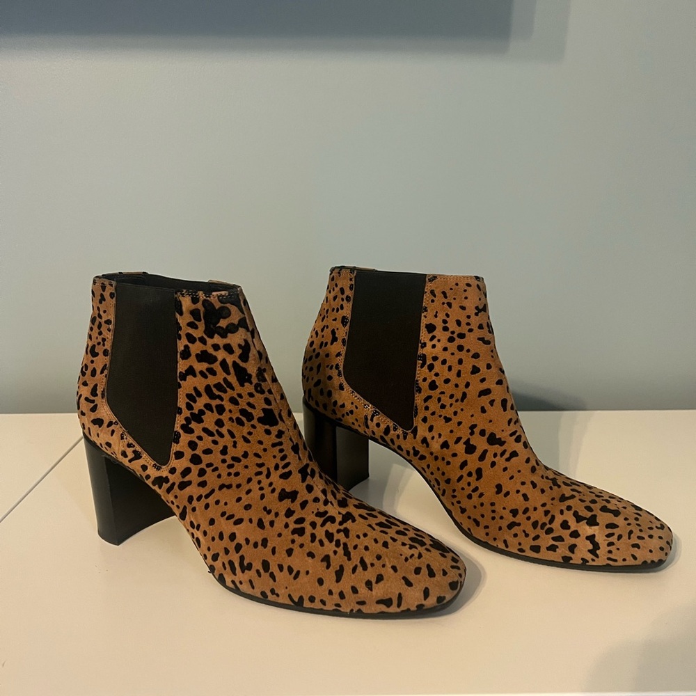 Rag & bone leopard ankle books- size 39 (women’s 8)